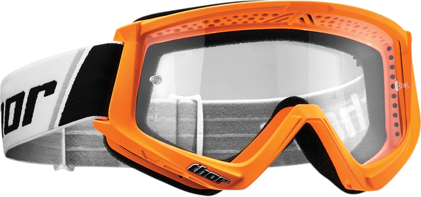 THOR Youth Combat Goggles - Flo Orange 2601-2370