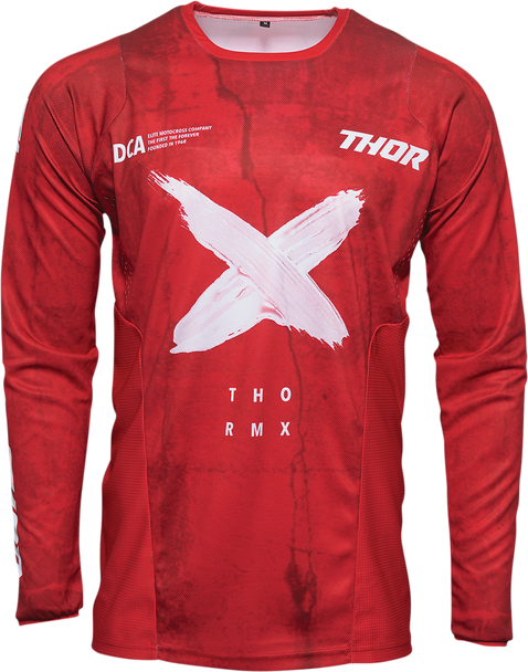 THOR Pulse HZRD Jersey - Red/White - 2XL 2910-6372