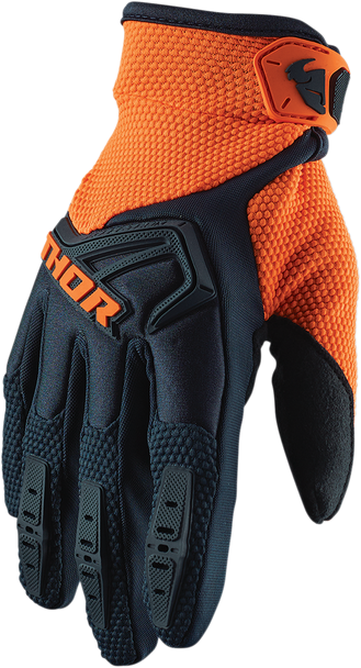 THOR Spectrum Gloves - Midnight/Orange - 2XL 3330-5810