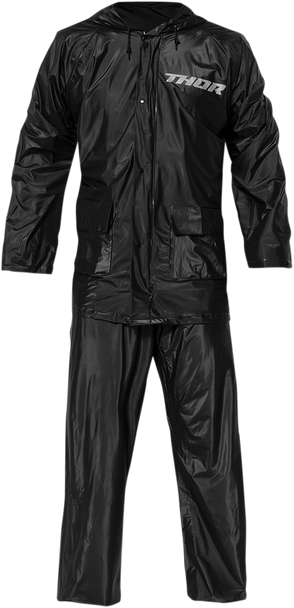 THOR PVC Rainsuit - Black - Medium 2851-0464