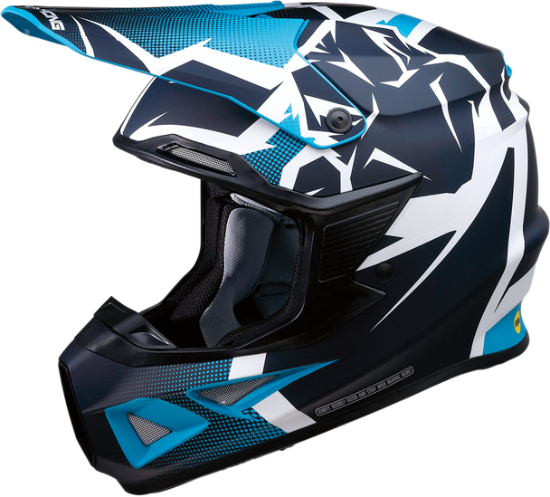 MOOSE RACING F.I. Helmet - Agroid?äó - MIPS?« - Navy/Light Blue - Medium 0110-6707