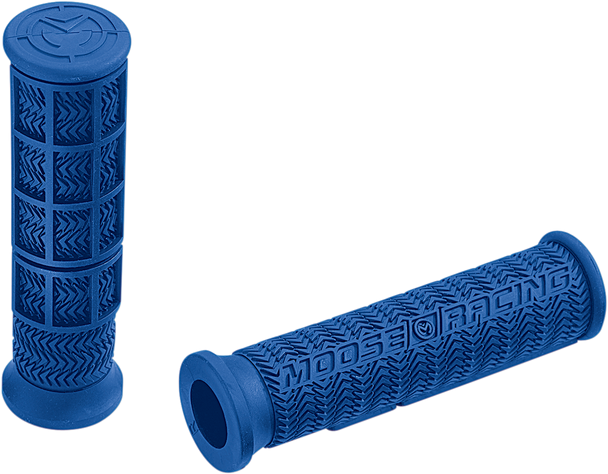 MOOSE RACING Grips - Stealth - ATV - Blue B01MAU