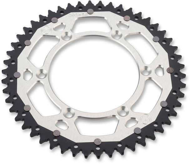 MOOSE RACING Dual Sprocket - Silver - 48 Tooth 1210-808-48-11X