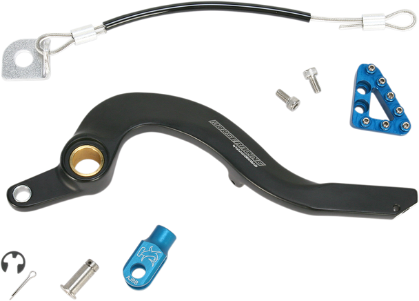 MOOSE RACING Brake Pedal - Blue - Yamaha 82-0222-21-22