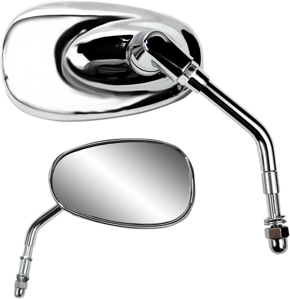 PARTS UNLIMITED Billet Chrome Mirror 17043