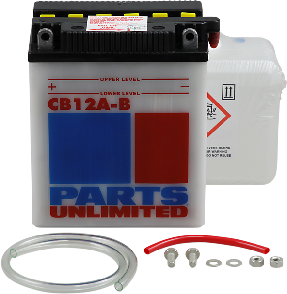 PARTS UNLIMITED Battery - YB12A-B CB12A-B-FP