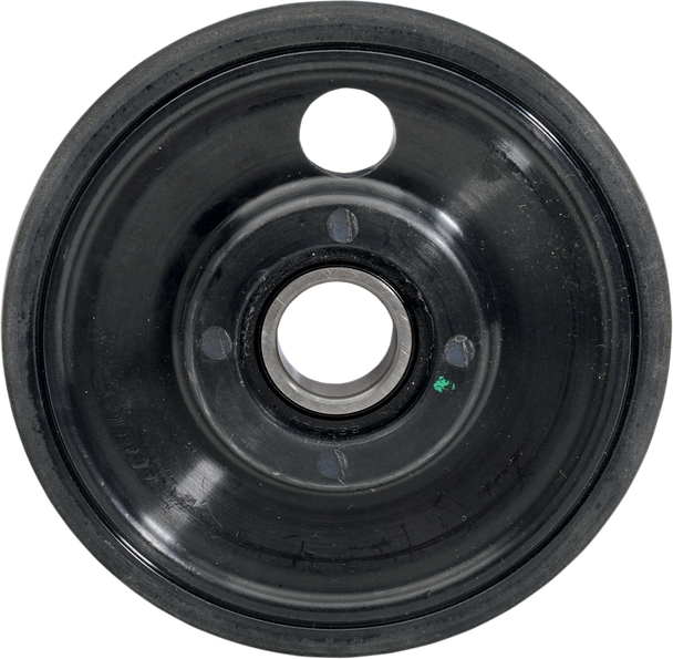 PARTS UNLIMITED Idler Wheel with 6004-2RS Bearing/Spacer - Black - 5.62" OD x 20 mm ID R5620E-2 001A