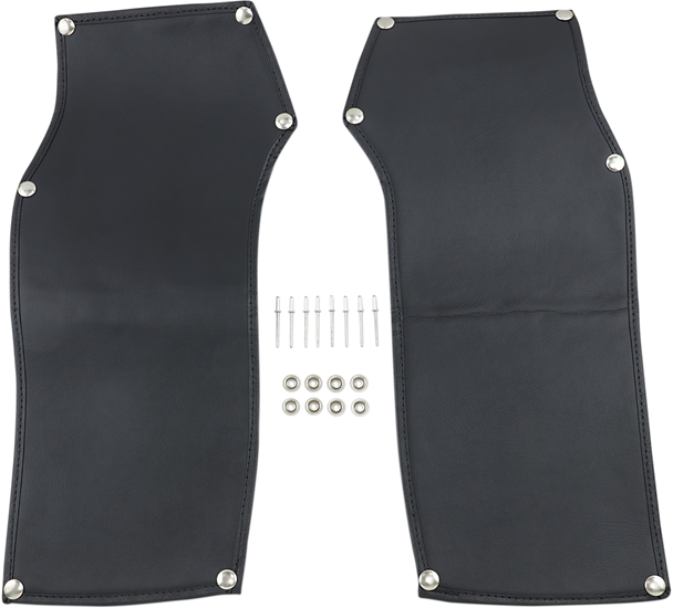 MOTOR TRIKE Inner Rear Fender Bra - Black MTBY-0219