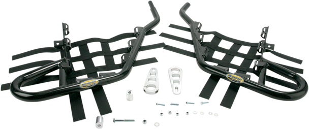 MOTORSPORT PRODUCTS Nerf Bars - DS 650 - Black 81-8112
