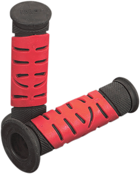 PRO GRIP Grips - Gel - 719 - Open Ends - Black/Red PA0719OENERO PRO GRIP Grips - Gel - 719 - Open Ends - Black/Red PA0719OENERO