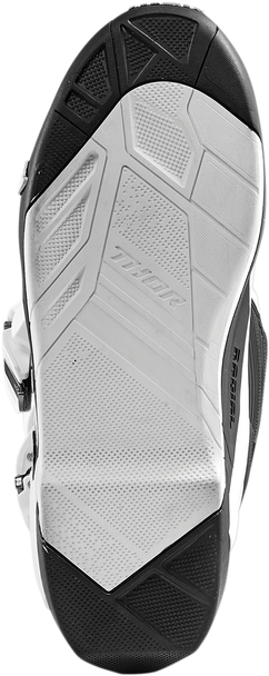 THOR Radial Boots Replacement Outsoles - Black/White - Size 10 3430-0897