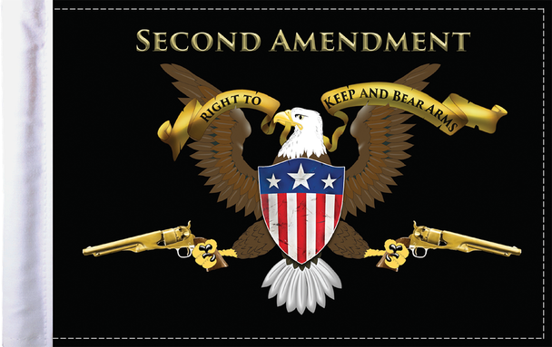 PRO PAD Second Amendment Flag - 6" x 9" FLG-2AMND