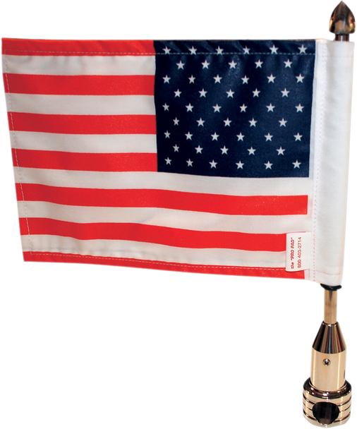 PRO PAD Flag Mount - 3/8" Bar - 10" x 15" Flag RFM-FXD415