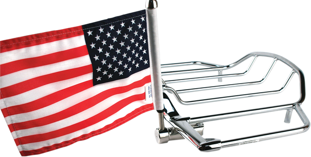 PRO PAD Rack Flag Mount - With 6" X 9" Flag - Air Wing® RFM-RDVM