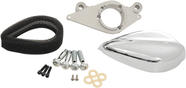 PAUGHCO Ribbed Teardrop Air Cleaner - CV 701-201