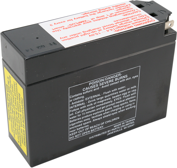 PARTS UNLIMITED AGM Battery - YT4B-BS CT4B-5