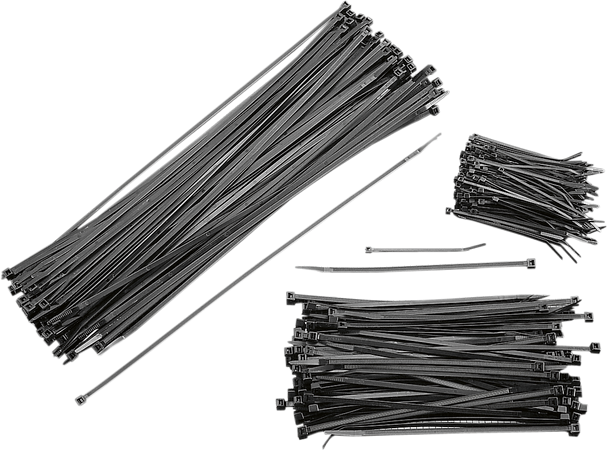 PARTS UNLIMITED Cable Tie, 100Pack 4" Black 10-0008-100