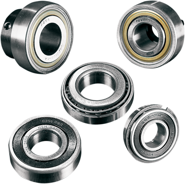 PARTS UNLIMITED Single Bearing - 25 x 52 x 15 6205-2RS