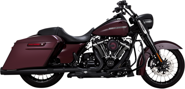 VANCE & HINES 4.5" Torquer Mufflers for '95-'16 FL - Black 46673