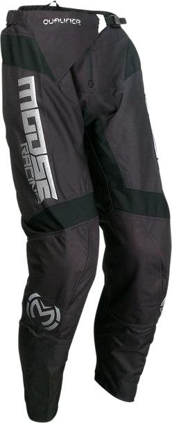 MOOSE RACING Qualifier Pants - Black/White - 48 2901-9563