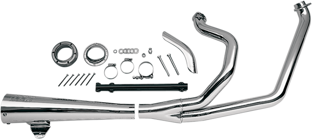 SUPERTRAPP 2:1 Exhaust - Polished 826-70884