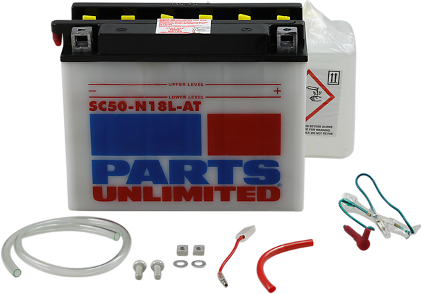 PARTS UNLIMITED Battery - SY50N18LAT with Sensor SC50-N18L-AT-FP