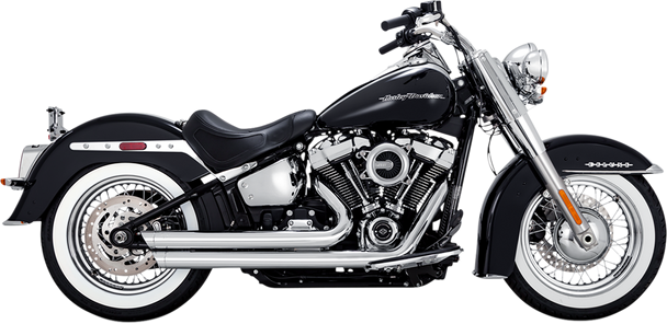 VANCE & HINES Big Shots Staggered Exhaust - Chrome 17941