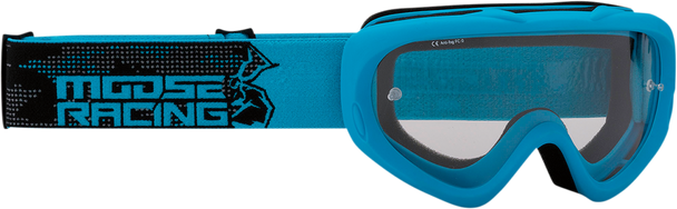 MOOSE RACING Youth Qualifier Goggles - Agroid - Blue 2601-2666