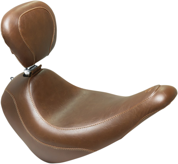 MUSTANG Wide Tripper Seat - Driver's Backrest - Brown 83037