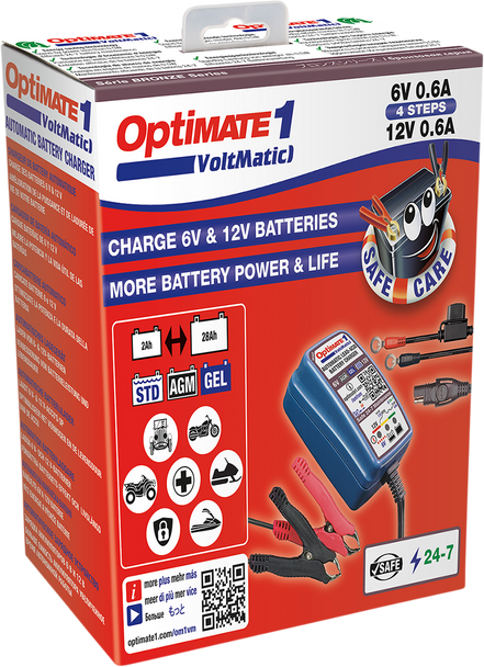 TECMATE Battery Charger - 6/12V TM-401A