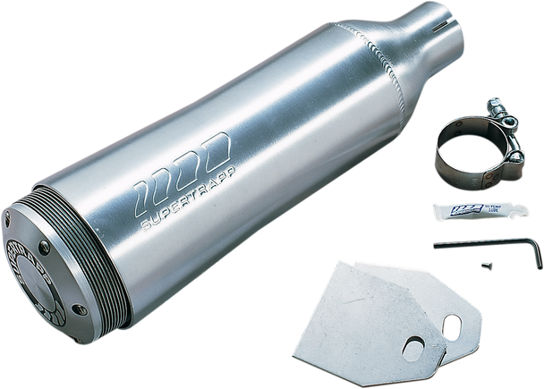 SUPERTRAPP Silencer - 1.75" Inlet/1.75" Core 412-17500