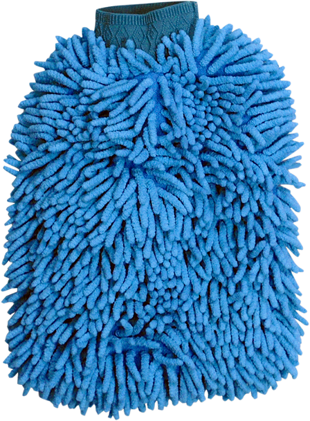 STAR BRITE Microfiber Wash Mitt - Blue 40105