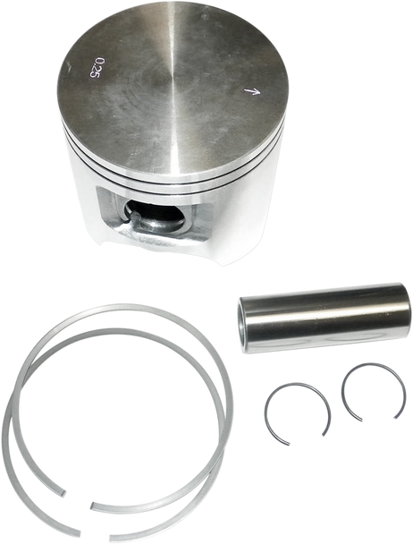 WSM Piston Kit -  Kawasaki - +.5 mm 010-821-05K