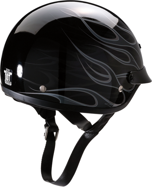 Z1R Nomad Helmet - Hellfire - Black/Silver - 2XS 0103-0707