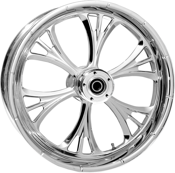 RC COMPONENTS Majestic Front Wheel - Single Disc/No ABS - Chrome - 26"x3.75" - '08+ 26750-9032-102C