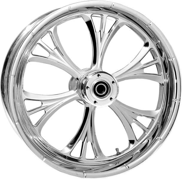 RC COMPONENTS Majestic Front Wheel - Dual Disc/No ABS - Chrome - 23"x3.75" - '00-'07 23750-9017-102C