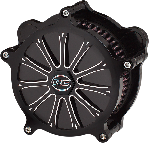 RC COMPONENTS Exile Air Cleaner - Black AB-09B-122E