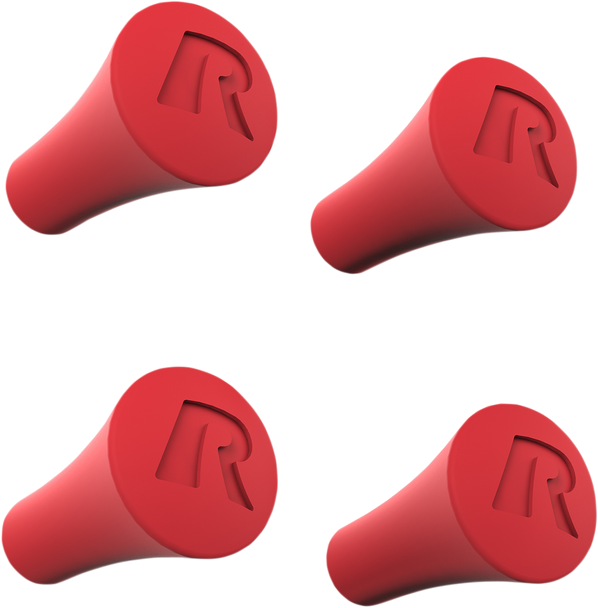 RAM MOUNT Post Caps - X-Grip® - Red RAP-UNCAP4REDU