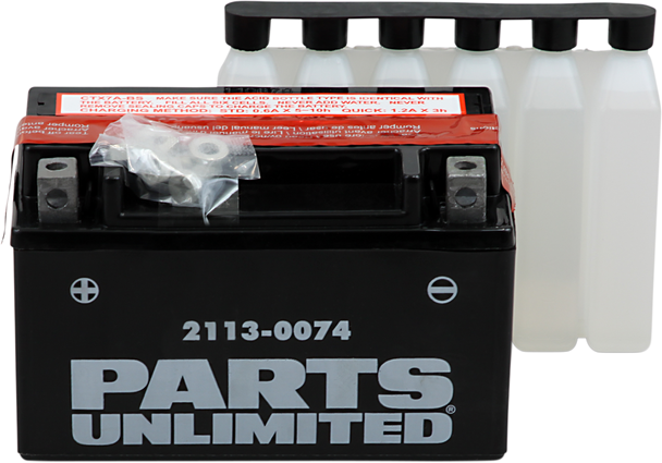 PARTS UNLIMITED AGM Battery - YTX7A-BS .35 L CTX7A-BS