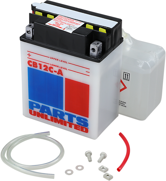 PARTS UNLIMITED Battery - YB12C-A CB12C-A-FP