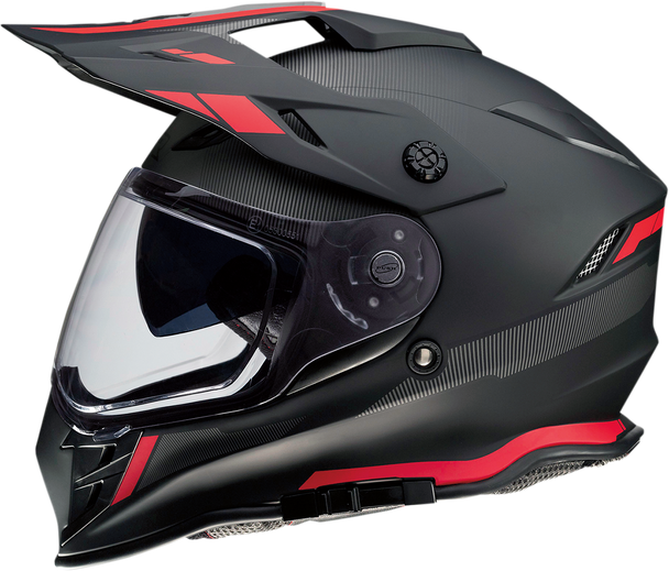 Z1R Range Helmet - Uptake - Black/Red - 2XL 0140-0018