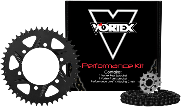 VORTEX HFRA Aluminum Chain Kit - Yamaha - YZF-R6 - '99-'02 CK6320