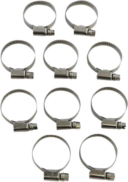 PARTS UNLIMITED Embossed Hose Clamp - 20-32 mm T03-6255-10 PARTS UNLIMITED Embossed Hose Clamp - 20-32 mm T03-6255-10