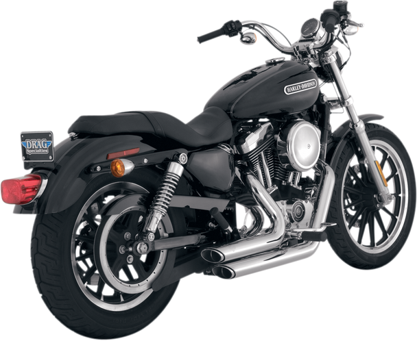 VANCE & HINES Shortshots Staggered Exhaust - Chrome 17219