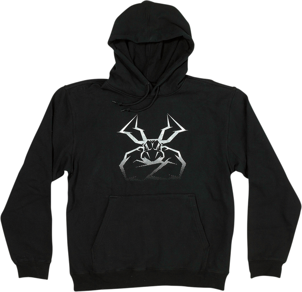 MOOSE RACING Agroid Fade Hoodie - Black - XL 3050-5573