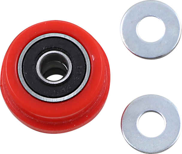 T.M. DESIGNWORKS Chain Roller - Honda - Red PLR-150-RD