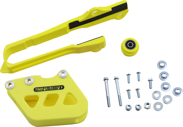 T.M. DESIGNWORKS Chain Guide/Slider - Suzuki - Yellow SCP-OR1-YL