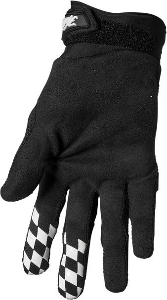 THOR Hallman Digit Gloves - Black/White - Small 3330-6765