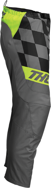 THOR Youth Sector Birdrock Pants - Gray/Acid - 26 2903-2005