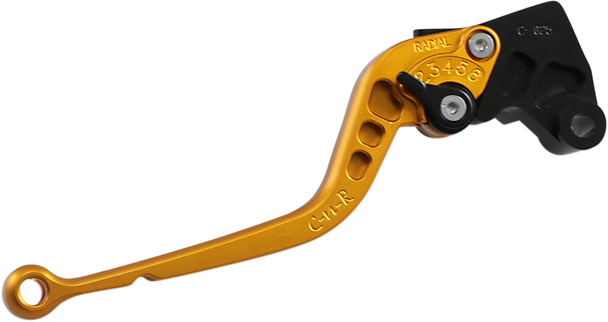 POWERSTANDS RACING Clutch Lever - Long - Gold 00-05031-23